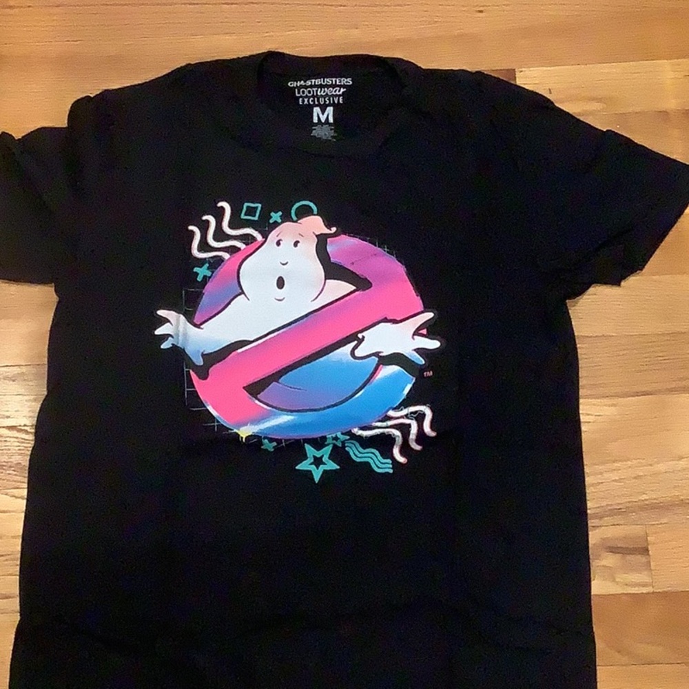 4/$12 Mens Ghostbusters Tee Shirt